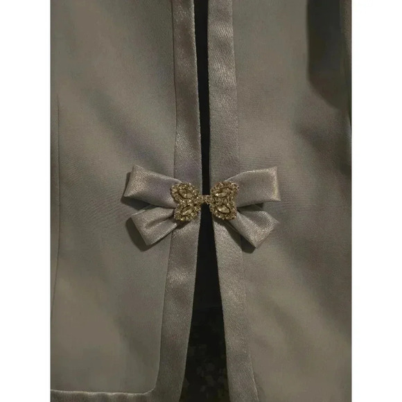 Women's‎ Nah Nah Collection Blazer, Size 12, Light Blue - Picture 3 of 7